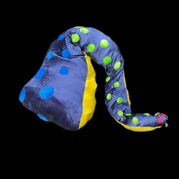 [KUL0048] Xl Tentakel Blau / Gelb
