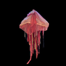 [KUL0053] Qualle mit Lichterkette 