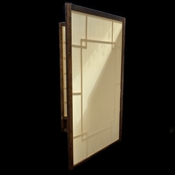 [KUL0054] Stellwand / Paravent mit Nesselstoff