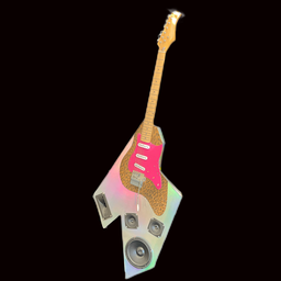 [KUL0059] XL Gitarre 80er Style