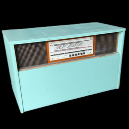[TEC0045] Historisches Radio / Musiktruhe