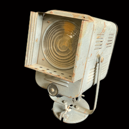 [TEC0056] Antiker Theaterscheinwerfer 