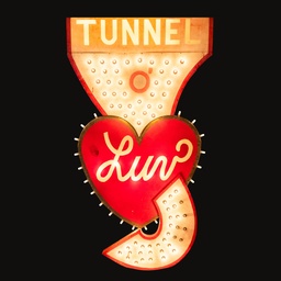 [LMP0124] Leuchtschild ‚Tunnel Of Love‘