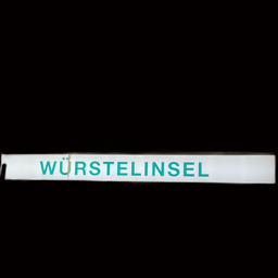[LMP0126] Leuchtschild „Würstelinsel“