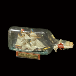 [MAR0276] Buddelschiff / Flaschenschiff 