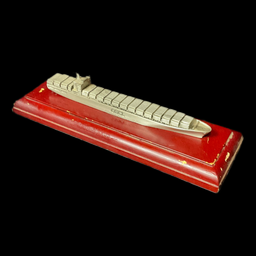 [MAR0290] Modell eines Containerschiffs / Miniatur