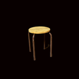 [MBL0363] Stapelbarer runder Hocker