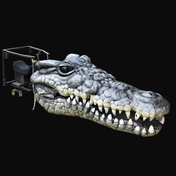 [KUL0083] XXL-Krokodil Hanks Mutti