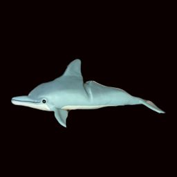 [KUL0095] XL-Delphin "Didier" zum Sitzen