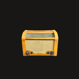 [TEC0099] Antikes Röhrenradio