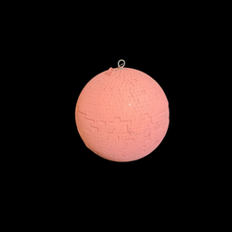 [PR00884] Diskokugel 30cm rosa matt