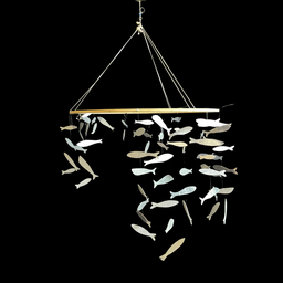 [MAR0318] Fischschwarm Mobilé