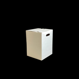 [MBL0519] Weißer Papphocker